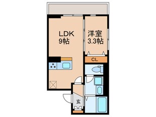 セジュール東糀谷の物件間取画像